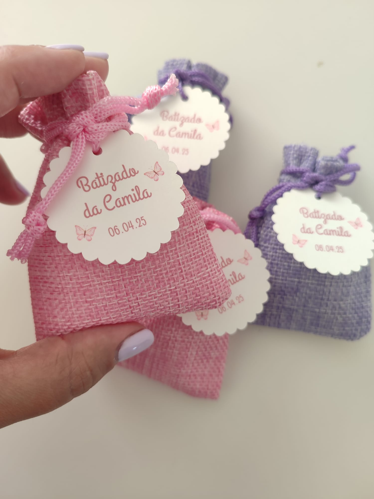 Mini saquinhos de alfazema