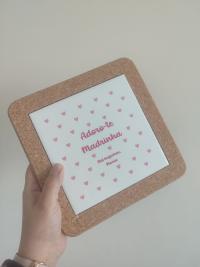 Azulejo com base de cortiça